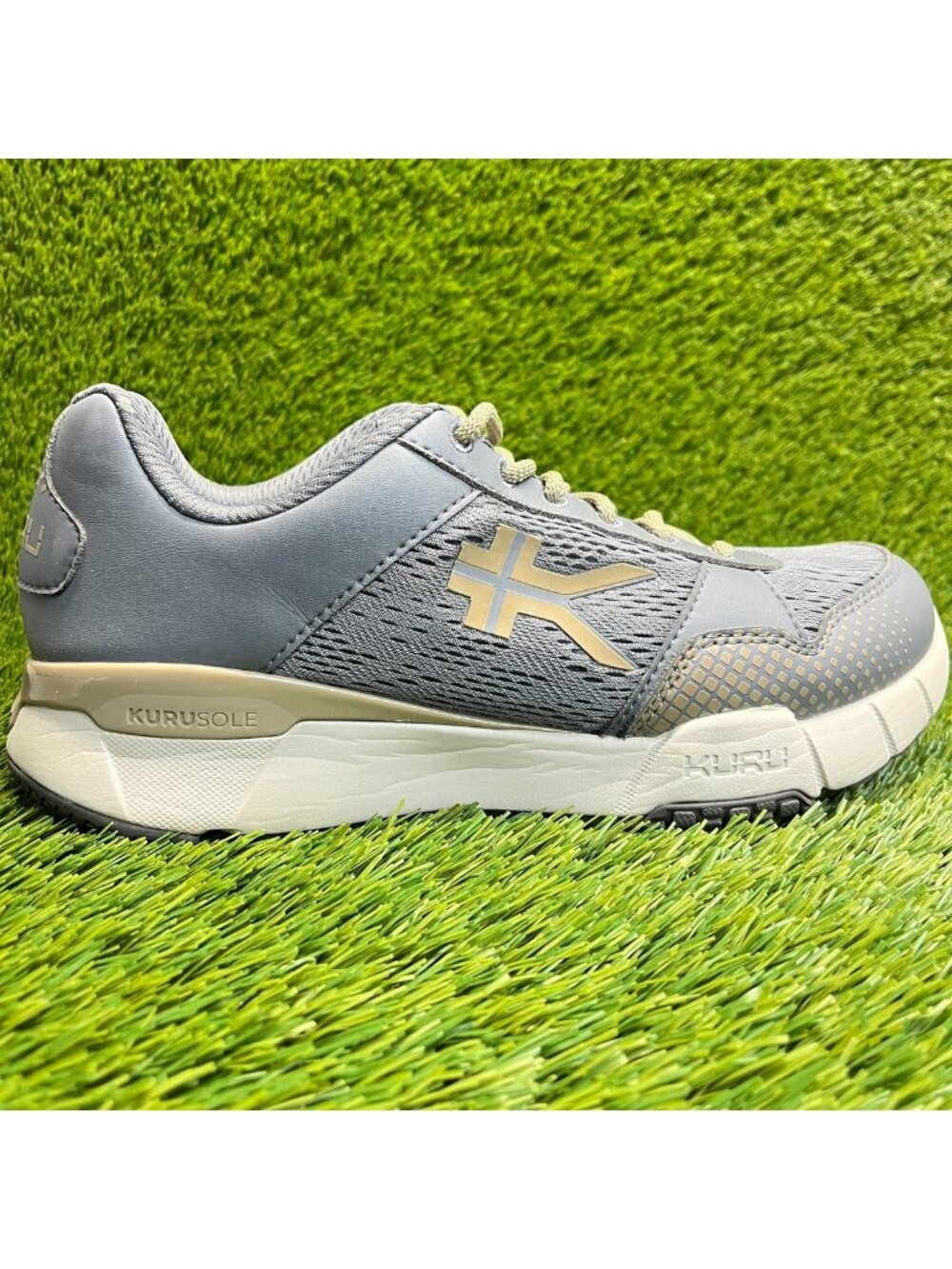 Kuru Quantum 2.0 Womens Size 10.5D Gray Athletic Running Walking Shoes Sneakers